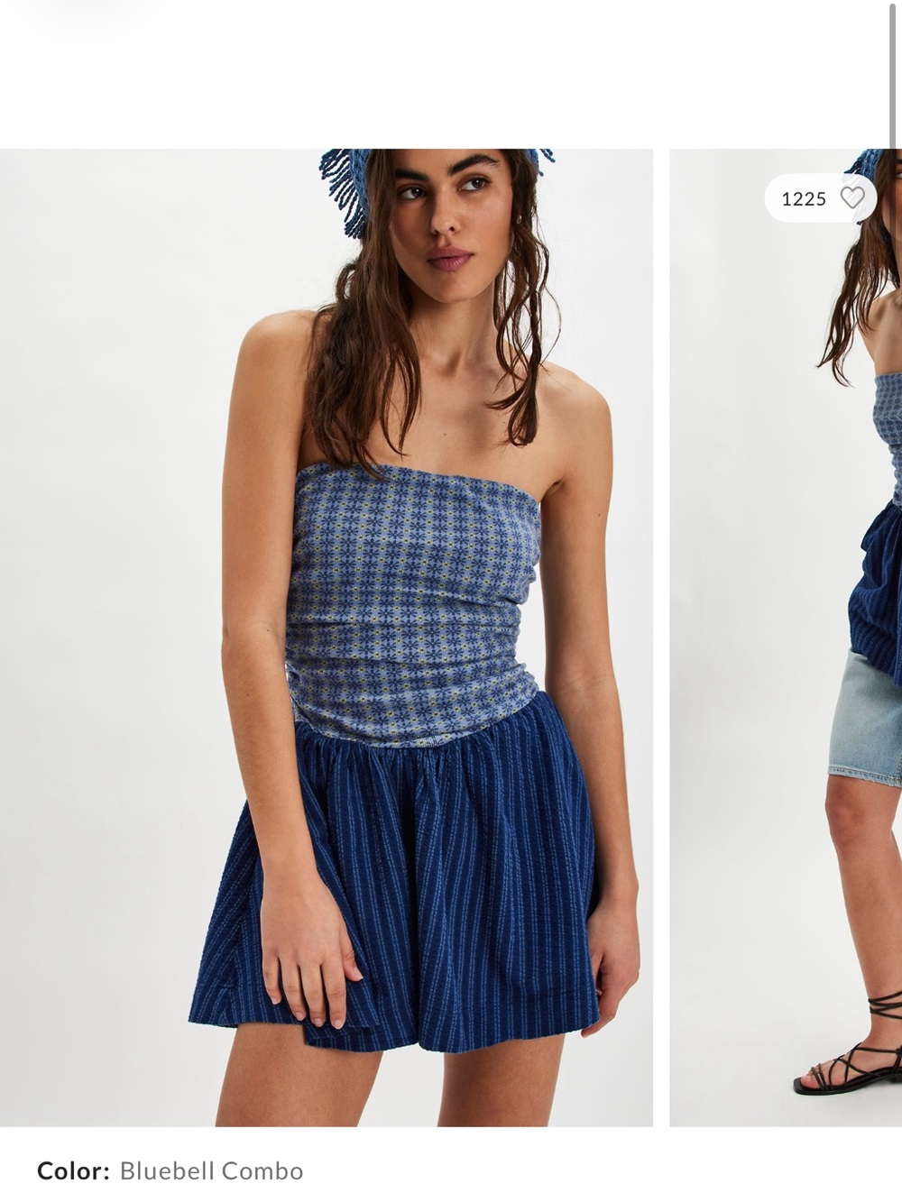 Free people Reina mini dress